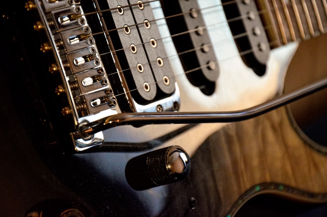 services-bg Music instrument, close-up shot of electric guitar